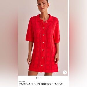 Runway Scout crochet dress size 8 nwot